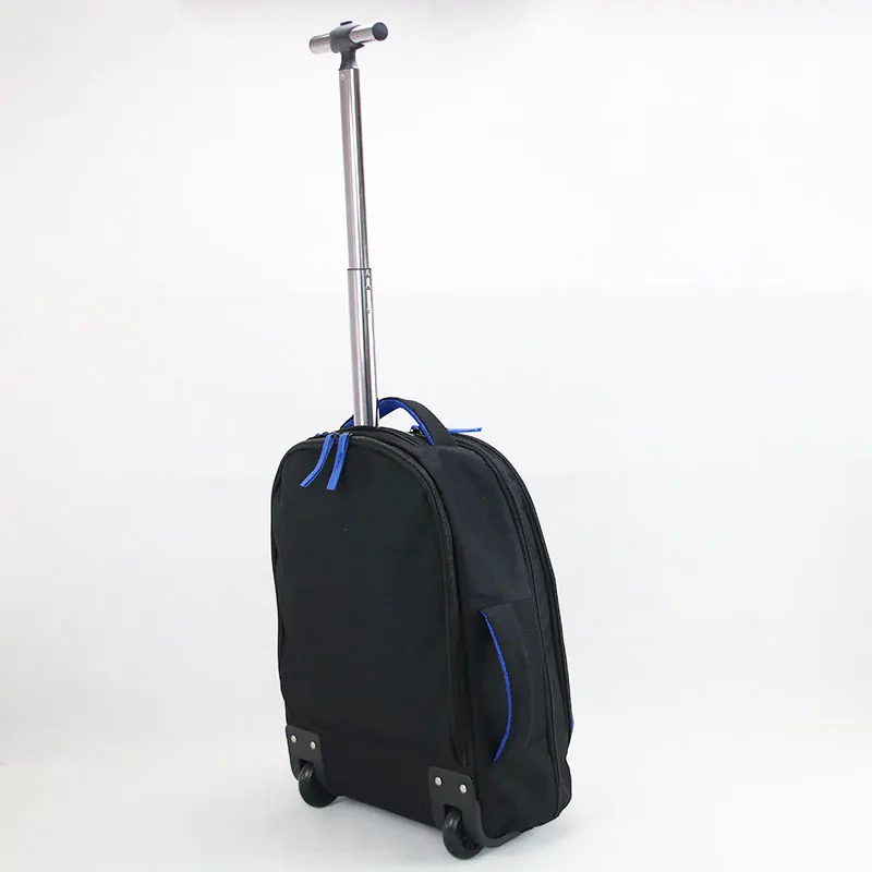 Bearky bag factory custom high quality sport travel wheels trolley backpack