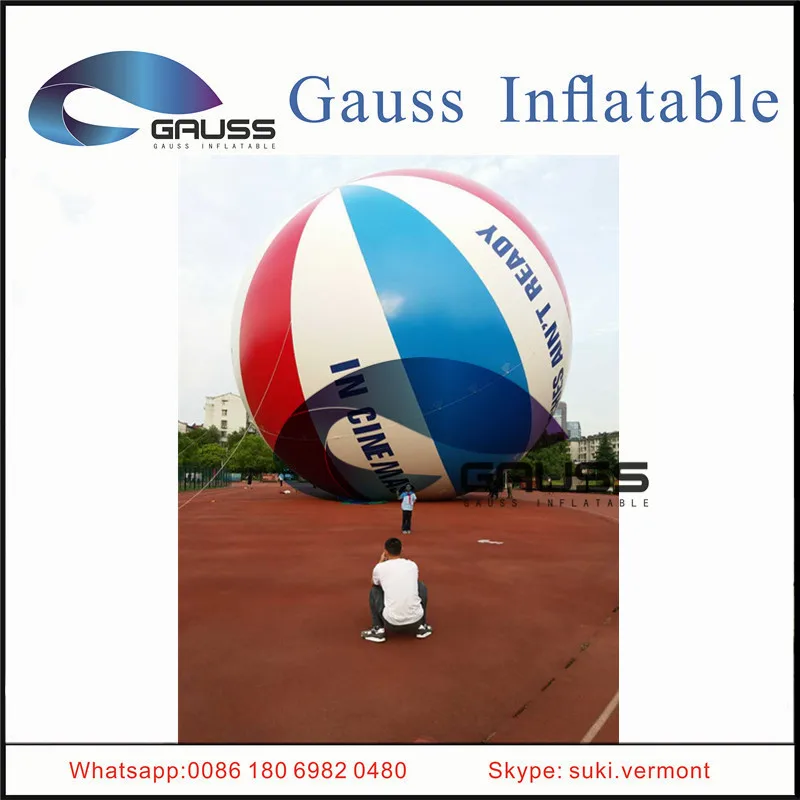 giant 20m inflatable beach ball/inflatable advertising ball