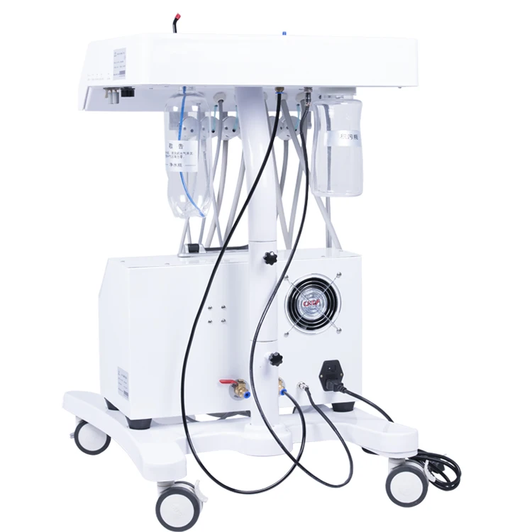 Portable Dental Cabinet unit with Compressor