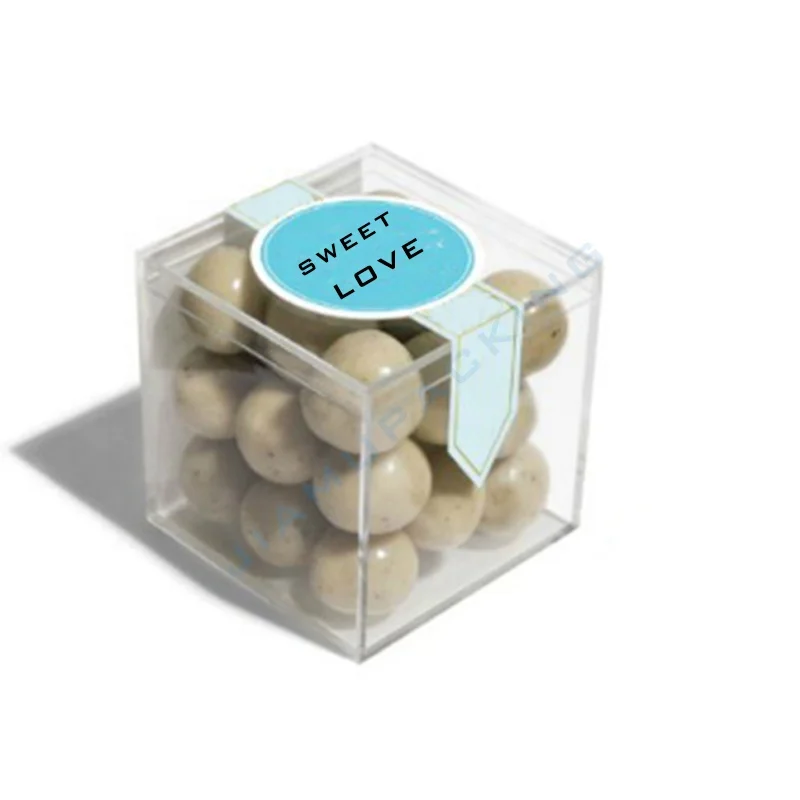 Food Grade Mini Clear Acrylic Candy Box