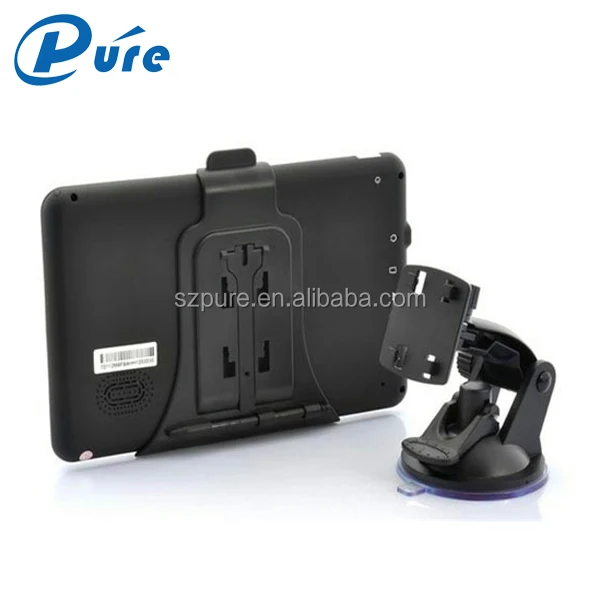 7-inch Car DVR GPS Navigation Windows CE 6.0 GPS Software 800*480 Pixels HD Screen