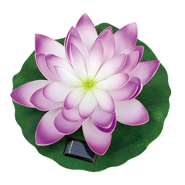 solar water-lily flower light CE&RoSH