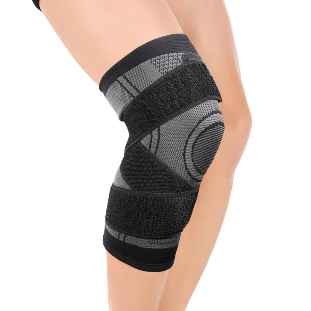 Hot Sale Outdoor Protective Knee Pads Basketball Cycling Knee Compression Sleeves