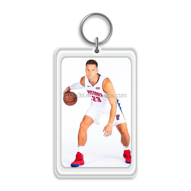 3D Lenticular Keychain Lovely Horse Keyrings Printing Services For Promotional Gift