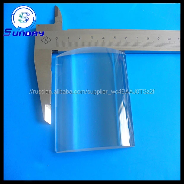 Оптическая плоско-выпуклая цилиндрическая линза