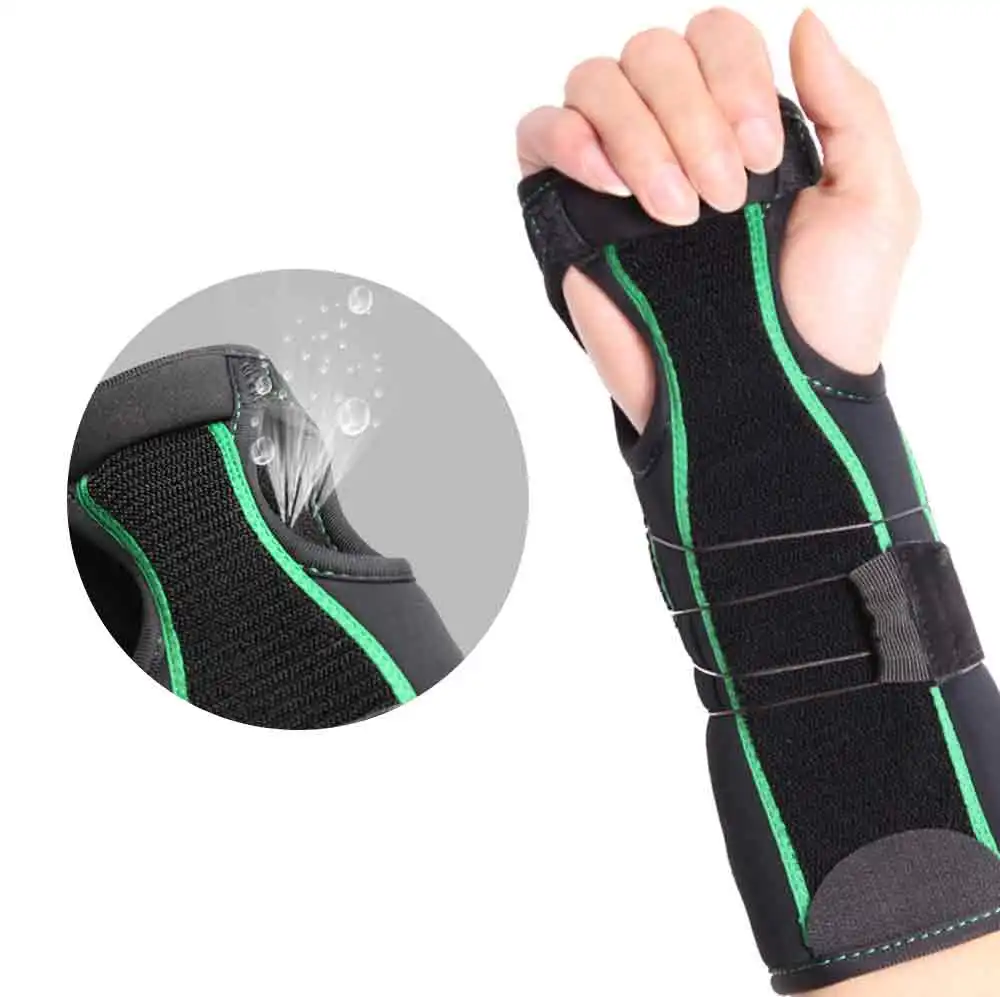 
Orthopedic adjustable wrist strap brace compression wrist bandage for gym 