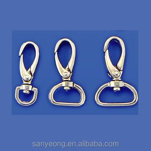 Metal swivel clip badge clip Lanyard clip