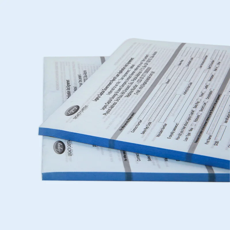 professional custom carbonless receipt book duplicate invoice book