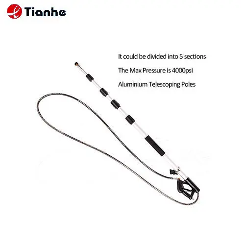 Hot Sale 18ft 4000psi Telescoping Wand for High Pressure Washer