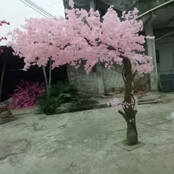2020 Christmas Plants Faux Fiberglass Artificial Cherry Blossom Tree With Factory Price