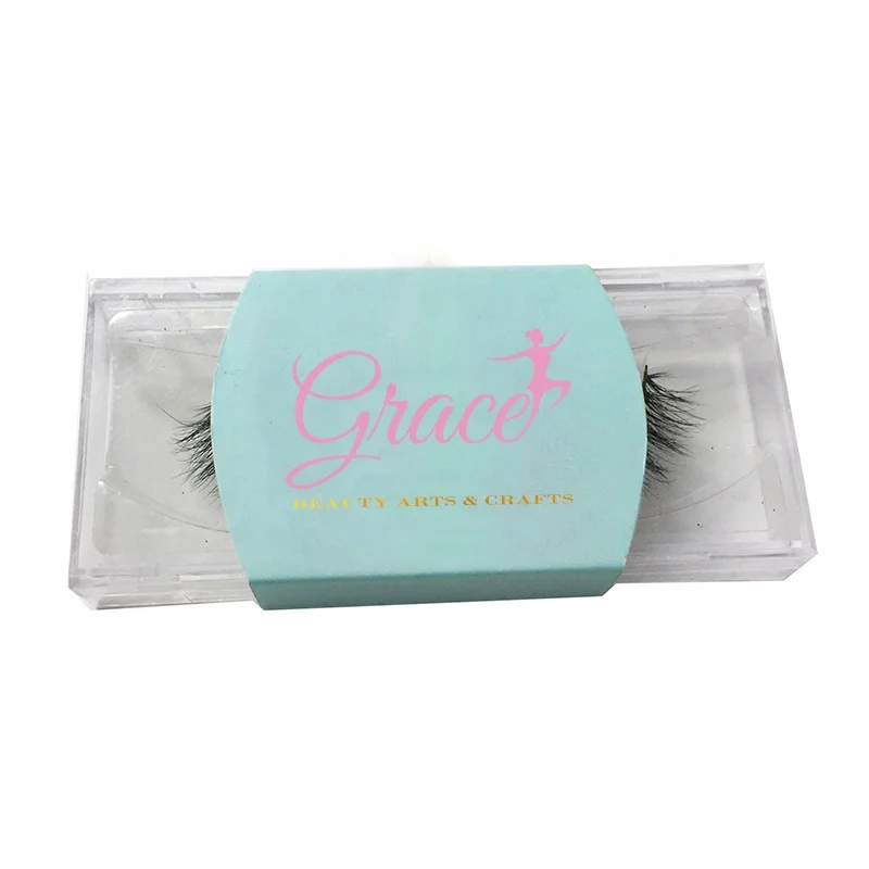 make your own brand custom lash packaging eyelash box private label luxury custom false eyelash sleeve with transparent acrylic case