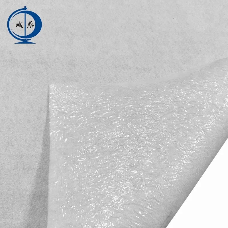 Nonwoven waterproof sticky polyester felt mat floor protection pad