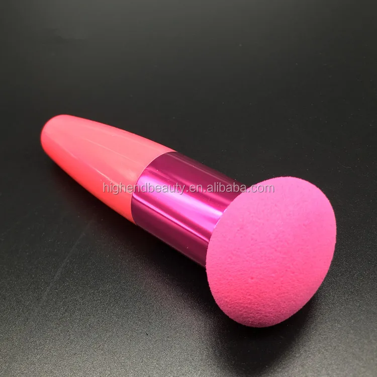 Hot Selling New Facial Sponge Latex Free Makeup Blender Puff with Handle