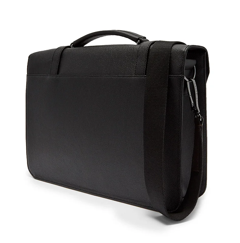 Индивидуальная деловая сумка, кожаный деловой портфель, большая мужская сумка-мессенджер