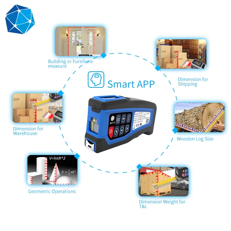 Pallet BLE4.2 measurement measuring logistics volume material handling system suppliers