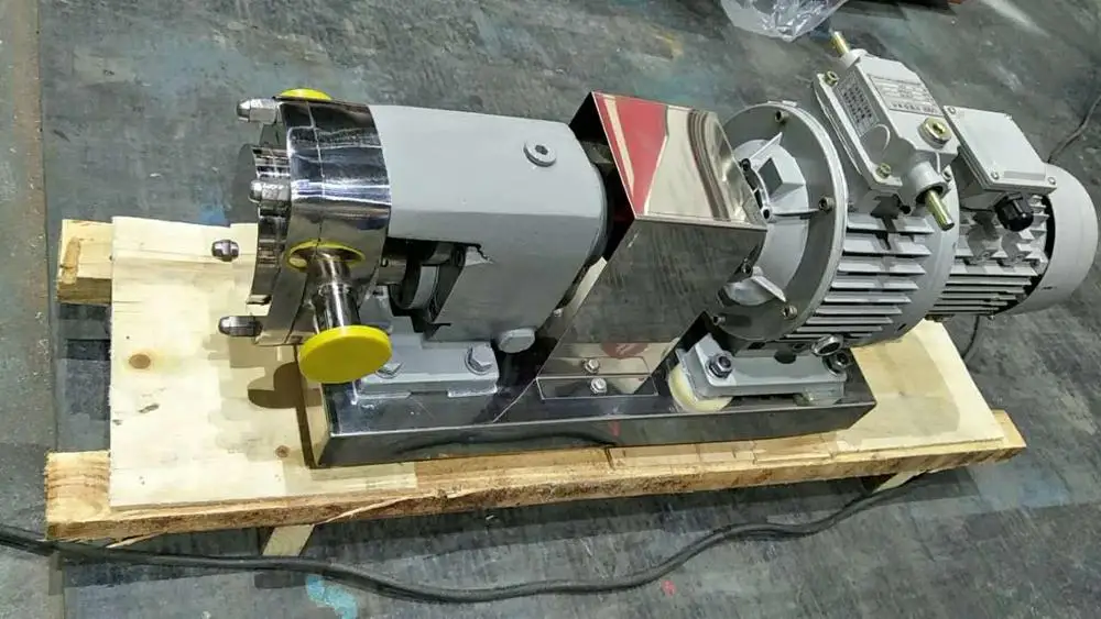 Food grade stainless steel high viscosity lobe pump molasses transfer pump