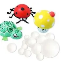 Factory Supply 70mm Wedding Ball Spheres Decoration Crafts Polystyrene Styrofoam Foam Ball