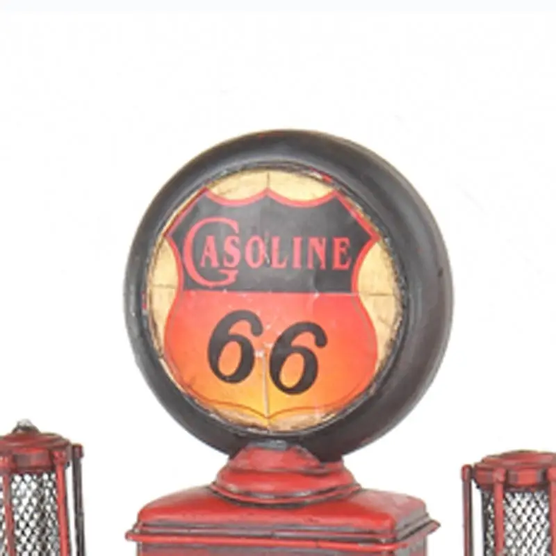 Antique Style Metal Model Gas pump