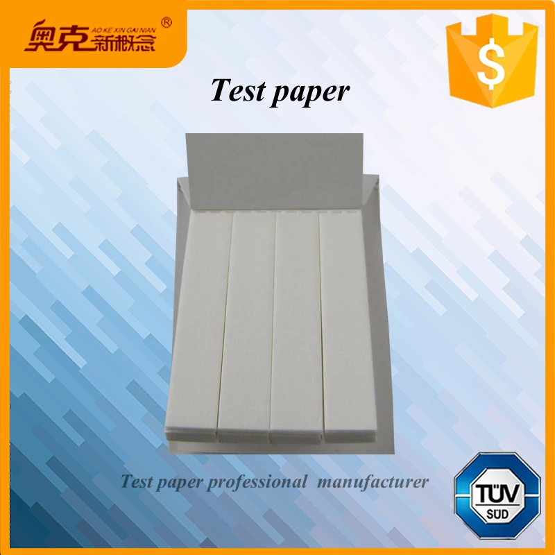 Lab-supply potassium iodide-starch test strips with manufacture sale