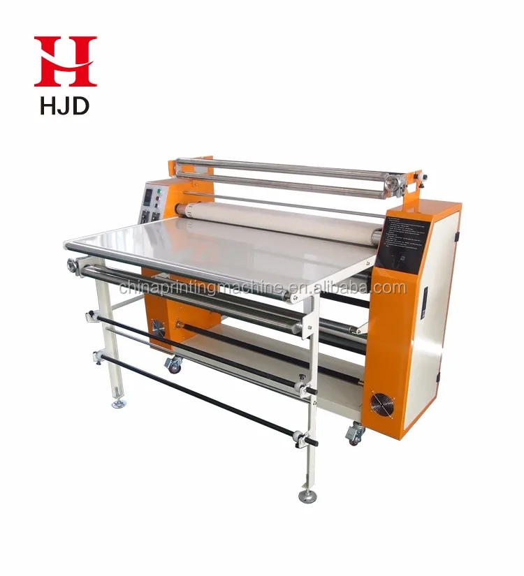 Hot transfer roller heat printing machine small size