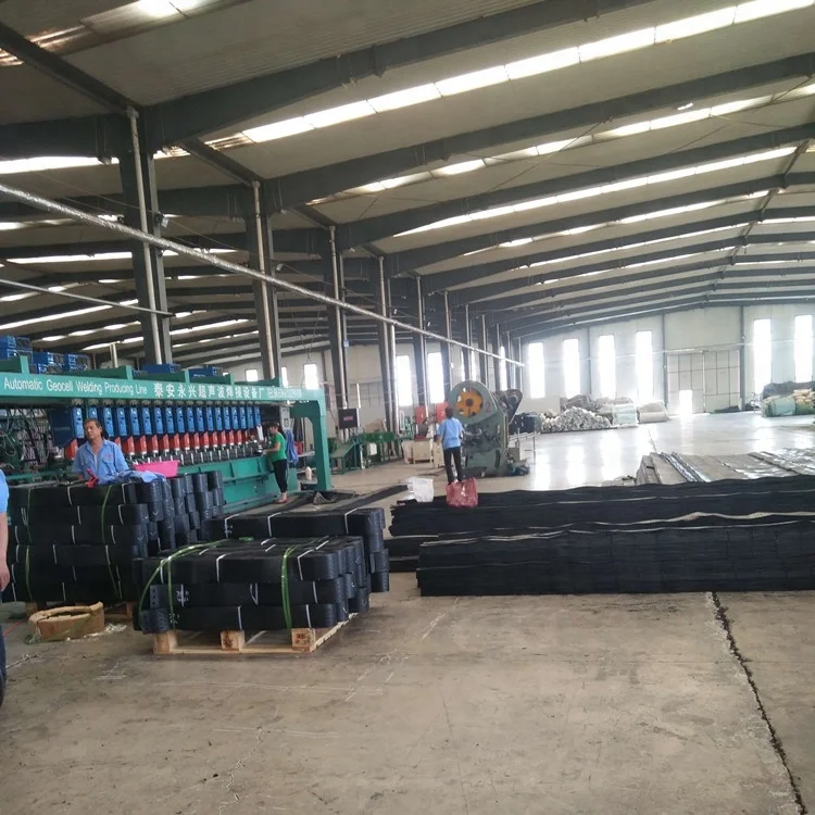 geocell plastic gravel grid for driveway roadbed reinforcement