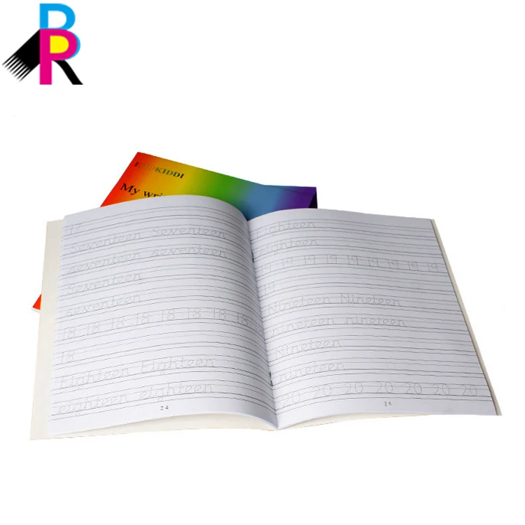 Wholesale English learner educational exercise a4 cheap school notebook