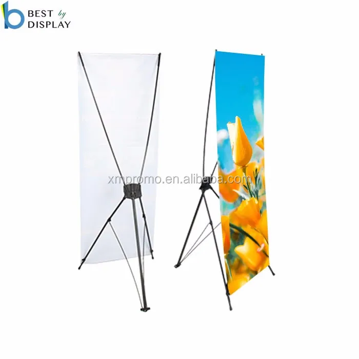 Outdoor display standard X banner stand size 60*160/80*180