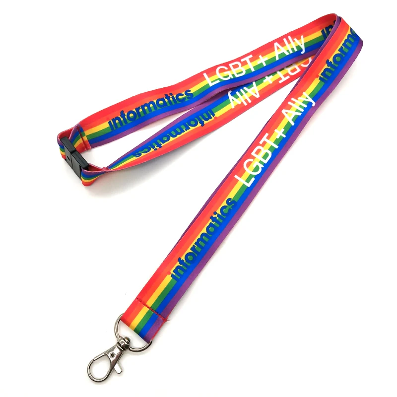 
2cm x 90cm logo custom dye sublimation printed lanyards no minimum order 