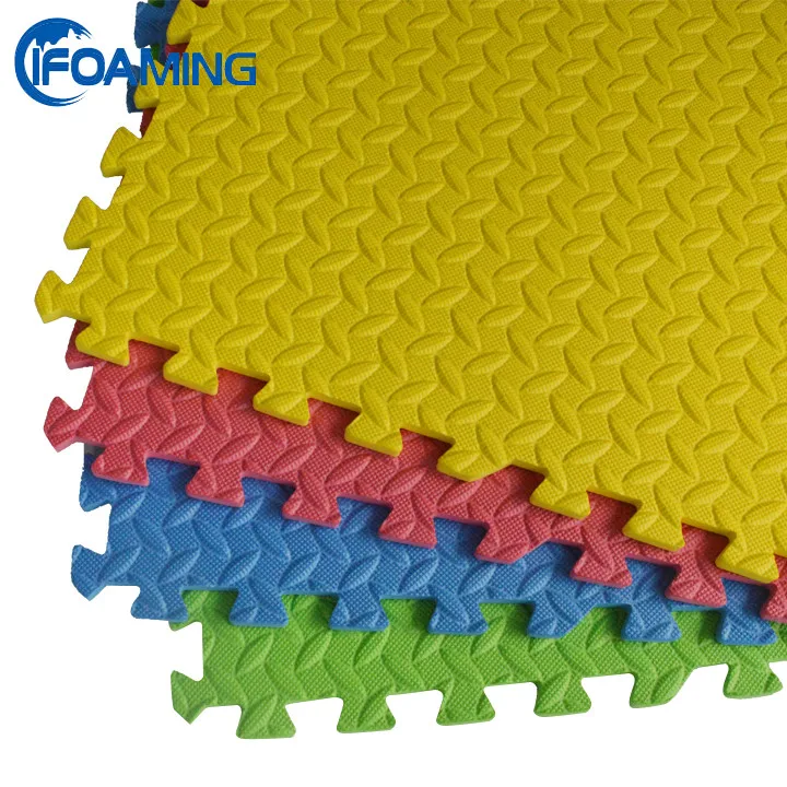 
Extra Thick Puzzle Exercise Mat with EVA Foam Interlocking Tiles for MMA Exercise 