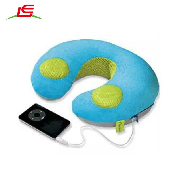 speaker neck pillow for music