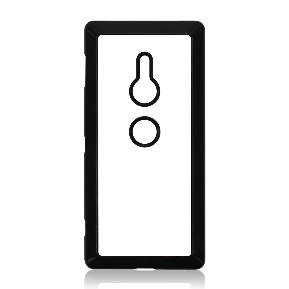 Hotly sales 2D Blank Hard Plastic Sublimation Phone Shell For Sony XZ2