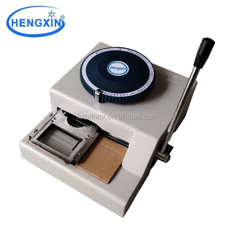 
HD-41d Metal aluminum nameplate embossing machine for sale 