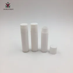 Make Your Own Solid Lotion Bar Travel Size Mini Empty Chapstick Container Tube 5ml White Black