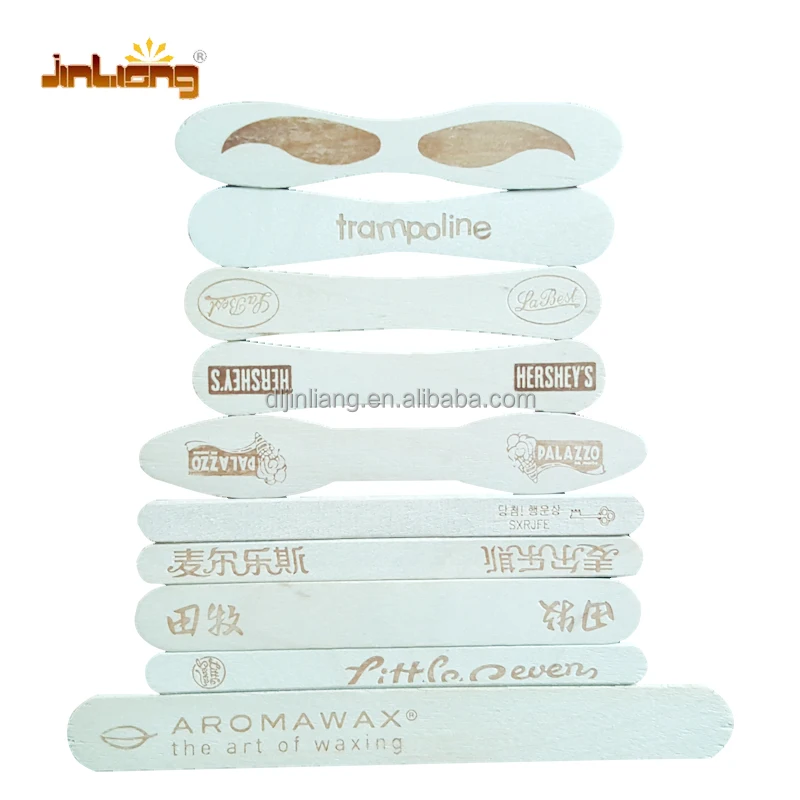 Factory branded food grade popsicle stick and wholesale wooden ice cream sticks