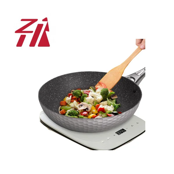 New Arrival Forged Aluminum Non Stick Fry Pan with lid