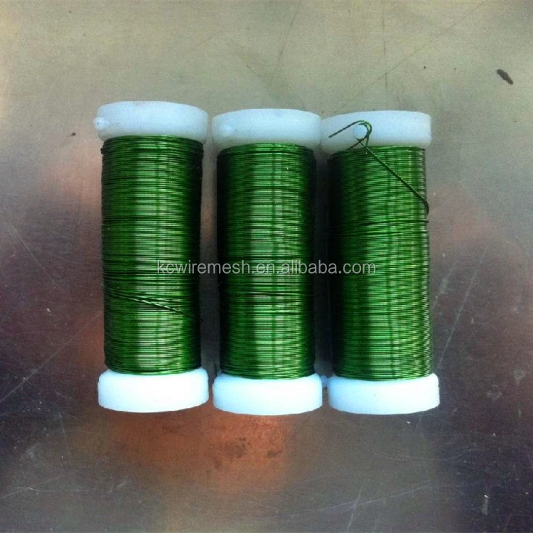 Reputable KC brand Bright craft wire / artistic wire with painted wire (certified manufacturer).