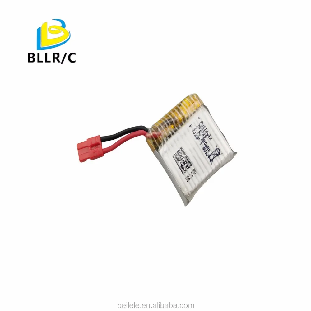 3.7V 380mAh Rechargeable 762725 Drone Lipo Syma X21 X21W x26 D15 X100 Battery