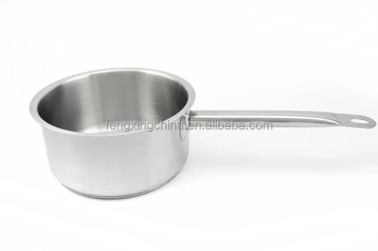 Stainless Steel Restaurant Stockpot with long handle