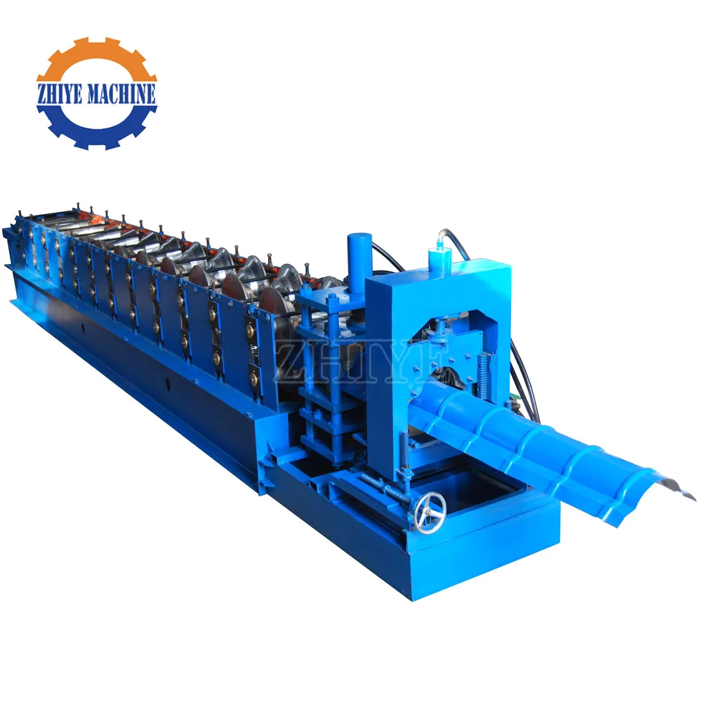 Galvanized Roof Ridge Cap Cover Production Line Machine