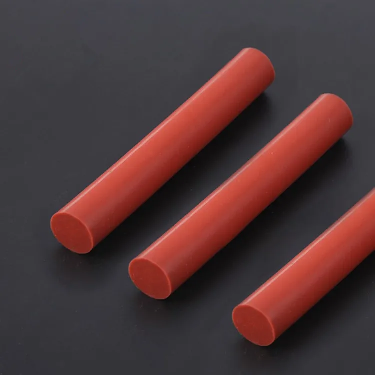 Factory Hard Tube Silicone Bending Rod High temperature Soft silicone rubber rods Solid  rubber tube Hosing