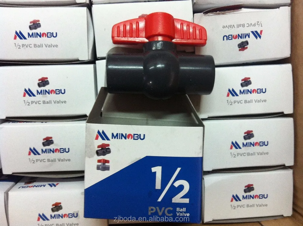 pvc swing injection ball check valve with with female thread connector (BD-01)