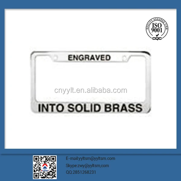 
2015 car license plate frames no led no hide the number plate no shutter 