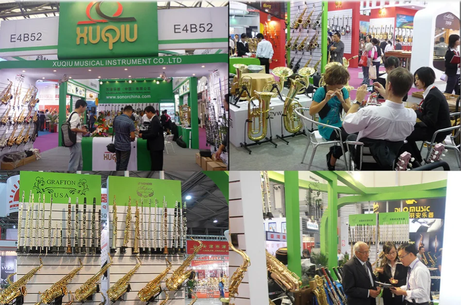 OEM Gold Lacquer Bb Bass Saxophone in Great quality