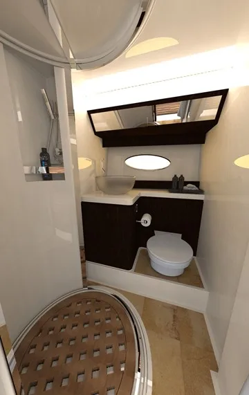 SANJ high quality Luxury fly bridge motor yacht motor boat diesel boat cabin boat