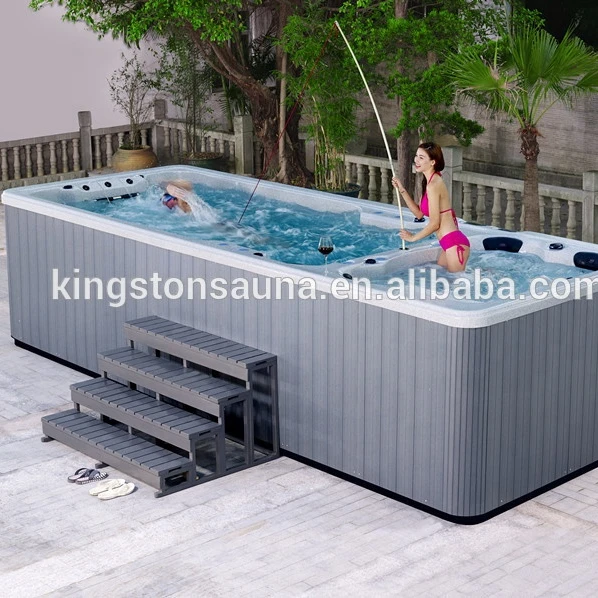 Dual zone swim spa hot tub pool JCS-SS1