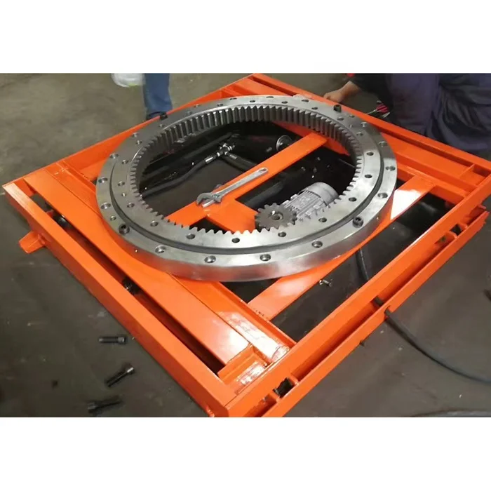 1000kg Hydraulic Scissor Type Round Rotating Lift Table