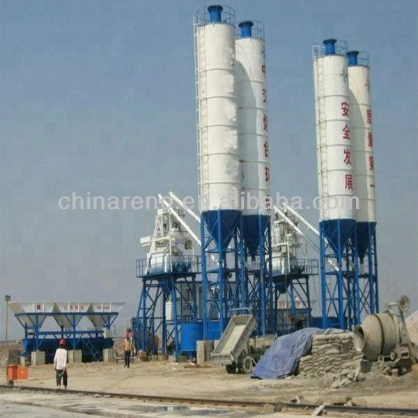 Good quality hzs25 mini mix concrete batch plant for sale