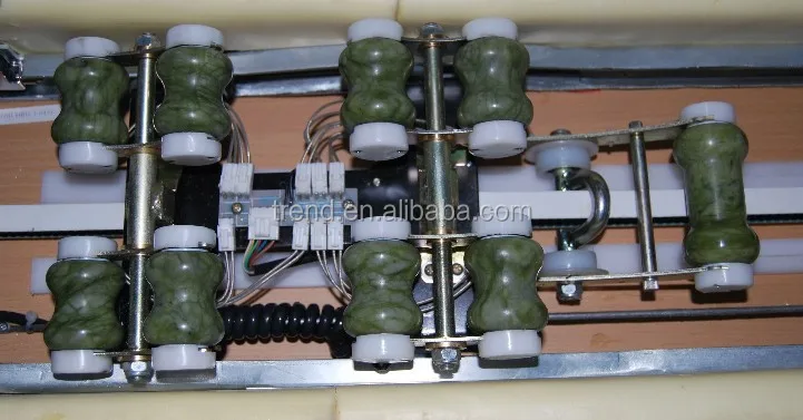 thermal therapy with kneading jade roller spine massage bed