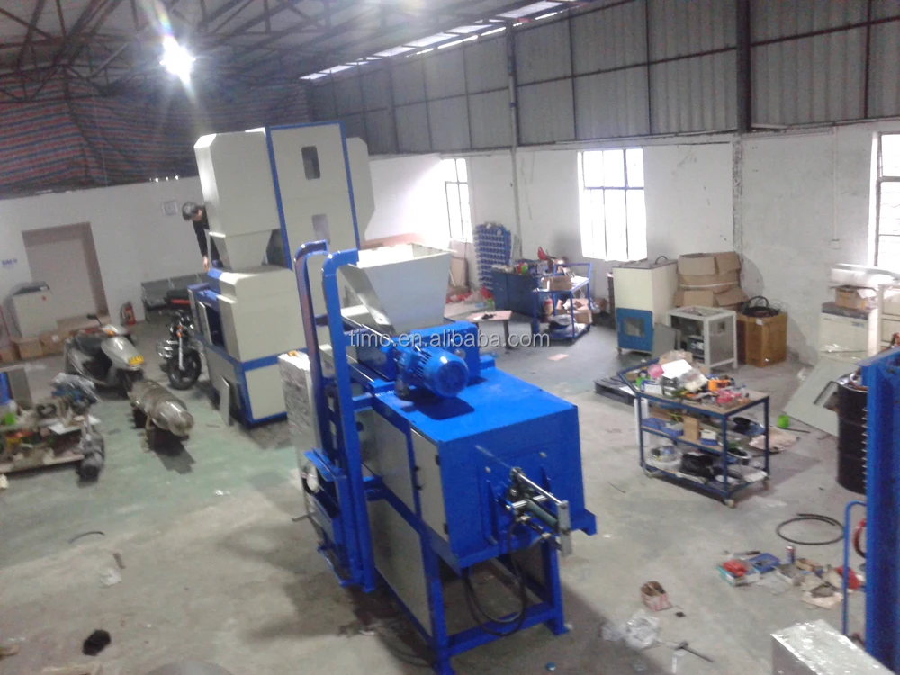 food waste recycling machine for food organic waste shredding dewatering