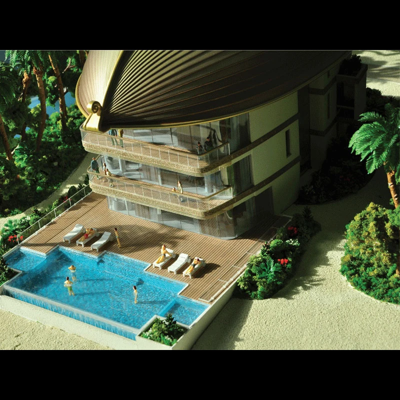 
villa model for holiday and vocation 